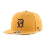 47 Brand - Detroit Tigers No Shot - Snapback - Wheat/Brown