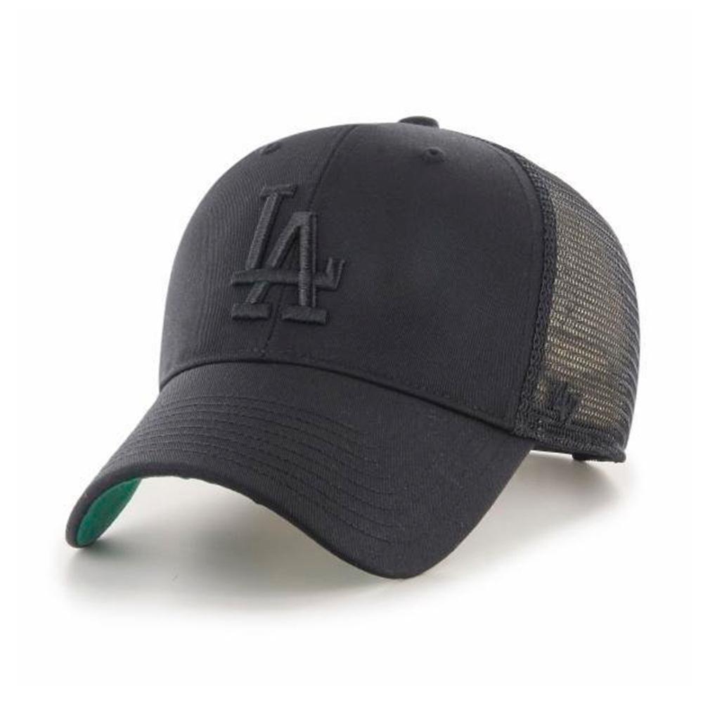47 Brand - LA Dodgers MVP Branson - Trucker/Snapback - Black/Black