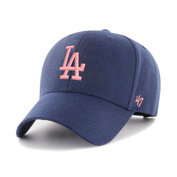 47 Brand - LA Dodgers MVP - Snapback - Light Navy/Pink –
