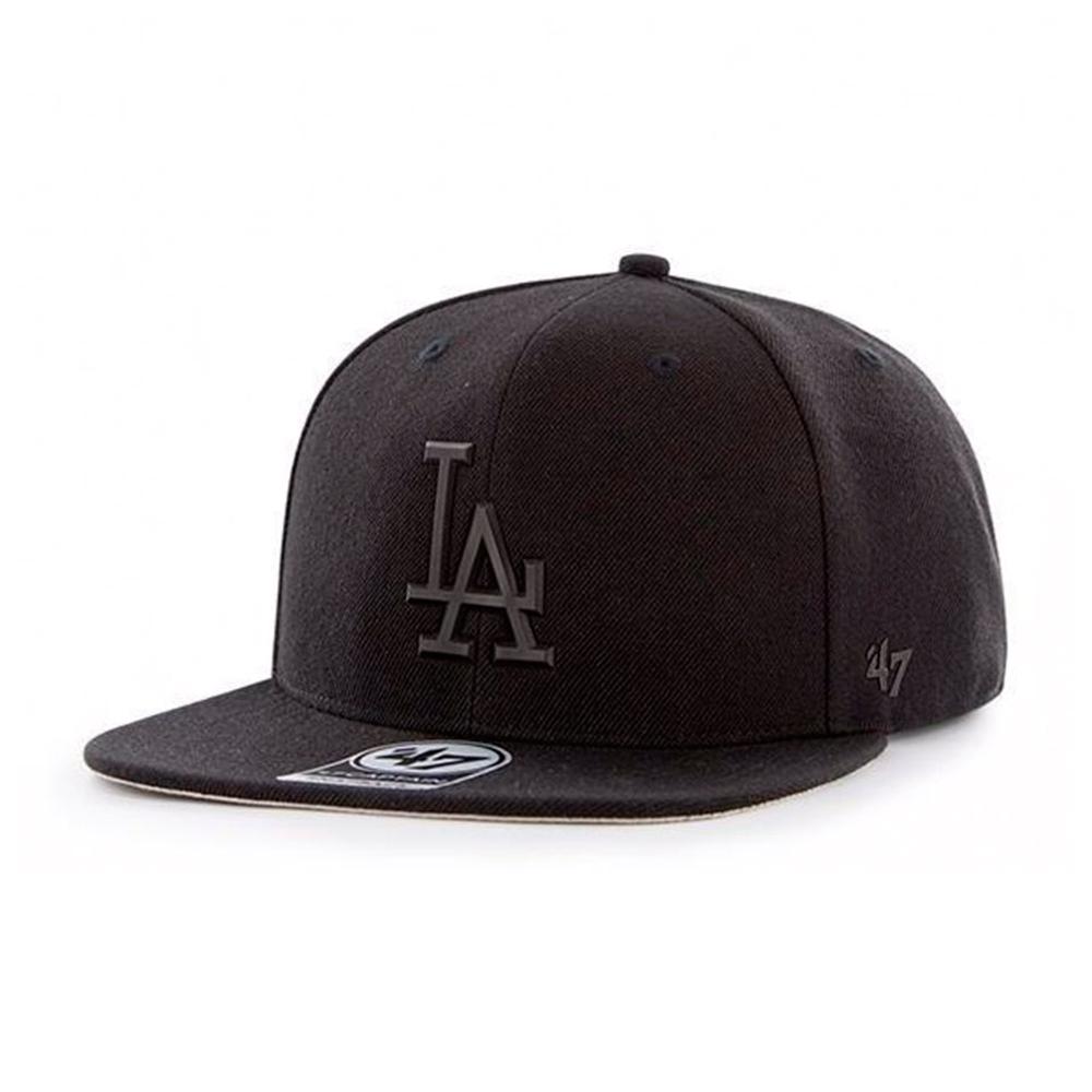 47 Brand - LA Dodgers Matte Captain - Snapback - Black/Black