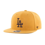 47 Brand - LA Dodgers No Shot - Snapback - Wheat/Brown