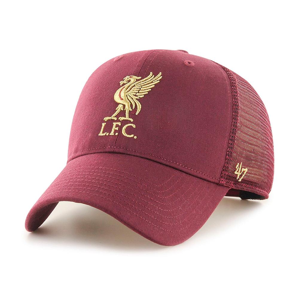 47 Brand - Liverpool FC MVP Branson - Trucker/Snapback - Maroon/Gold