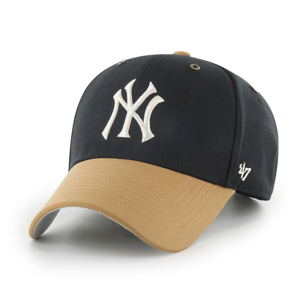 47 Brand - NY Yankees MVP Campus - Adjustable - Black/Beige