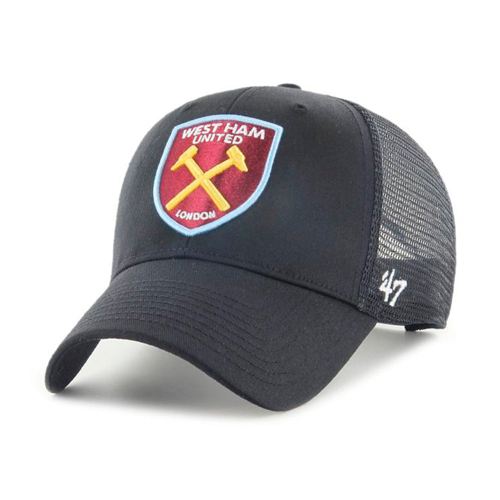 47 Brand - West Ham United Branson - Trucker/Snapback - Black