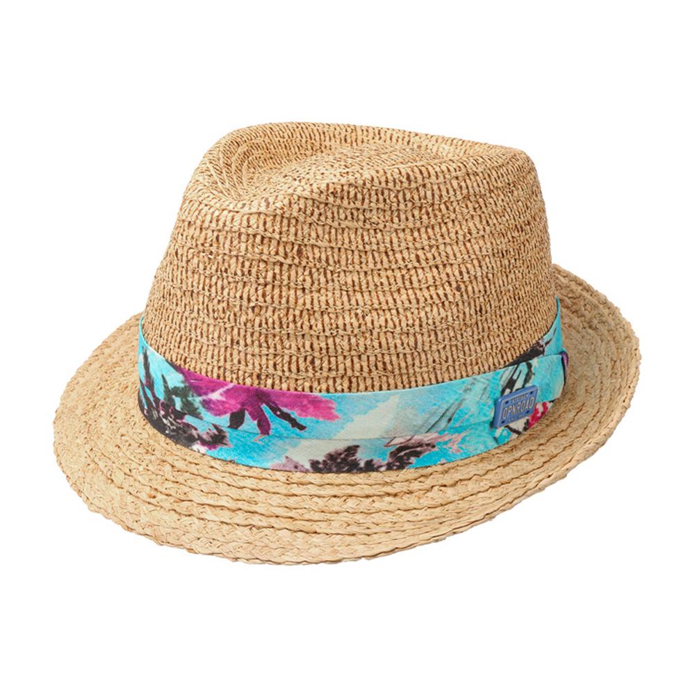 Stetson - Bluemont Trilby Raffia - Straw Hat - Nature