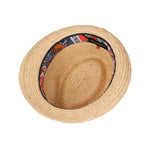 Stetson - Bluemont Trilby Raffia - Straw Hat - Nature