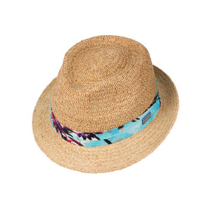 Stetson - Bluemont Trilby Raffia - Straw Hat - Nature