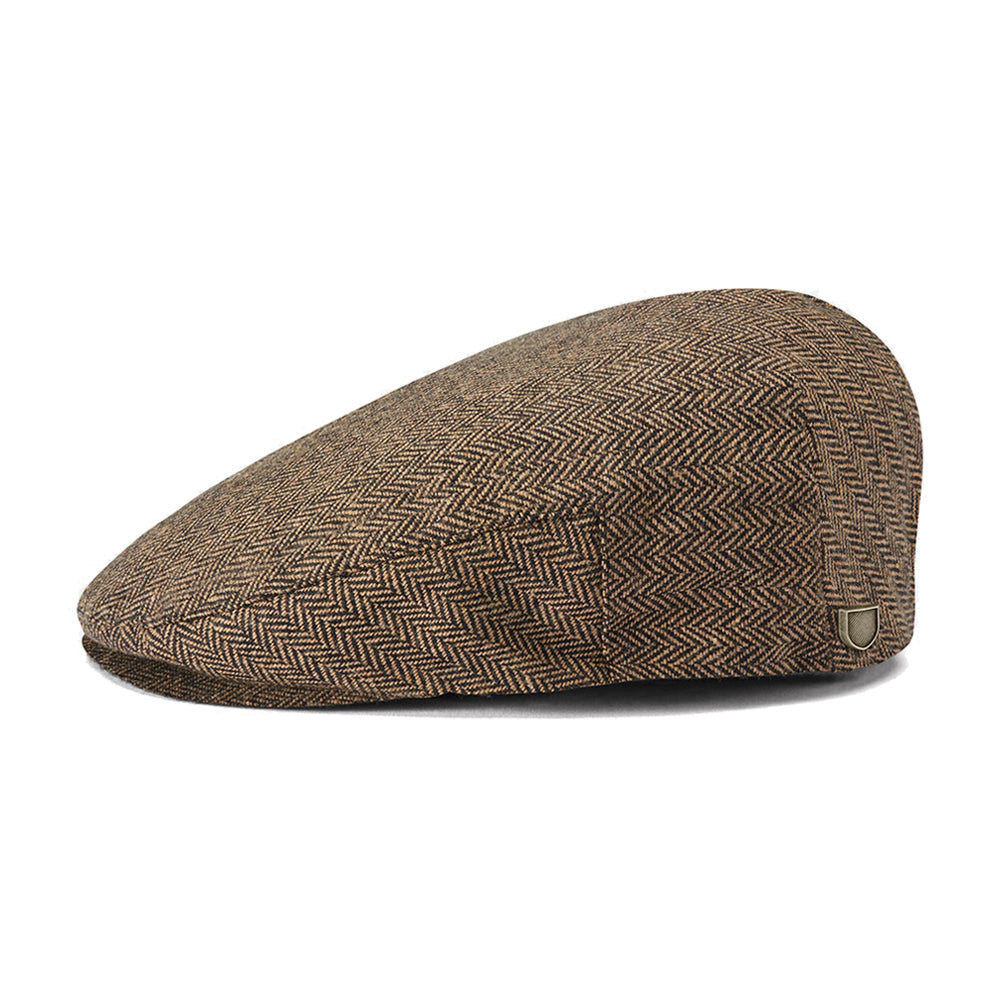 Brixton - Hooligan Snap Cap - Sixpence/Flat Cap - Brown/Khaki