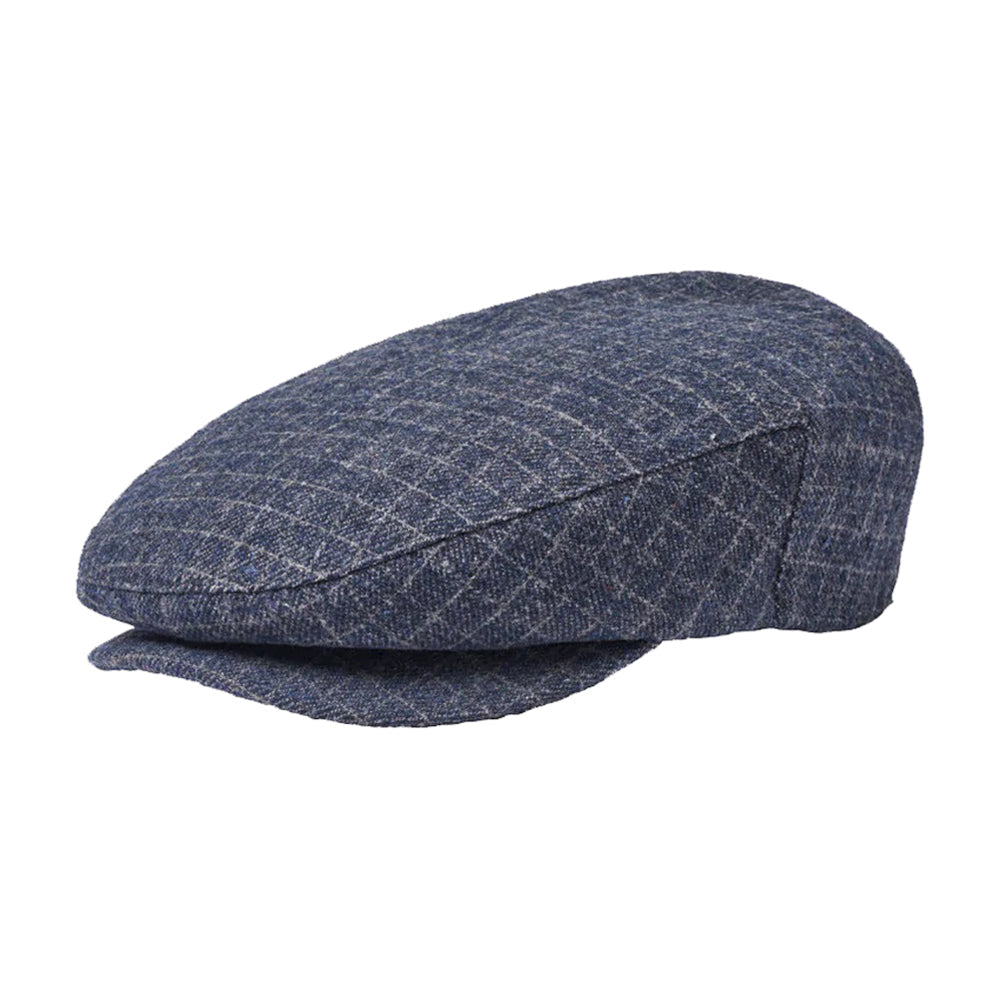 Brixton - Hooligan Snap Cap - Sixpence/Flat Cap - Washed Navy/Grey