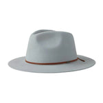 Brixton - Wesley Fedora - Fedora Hat - Grey