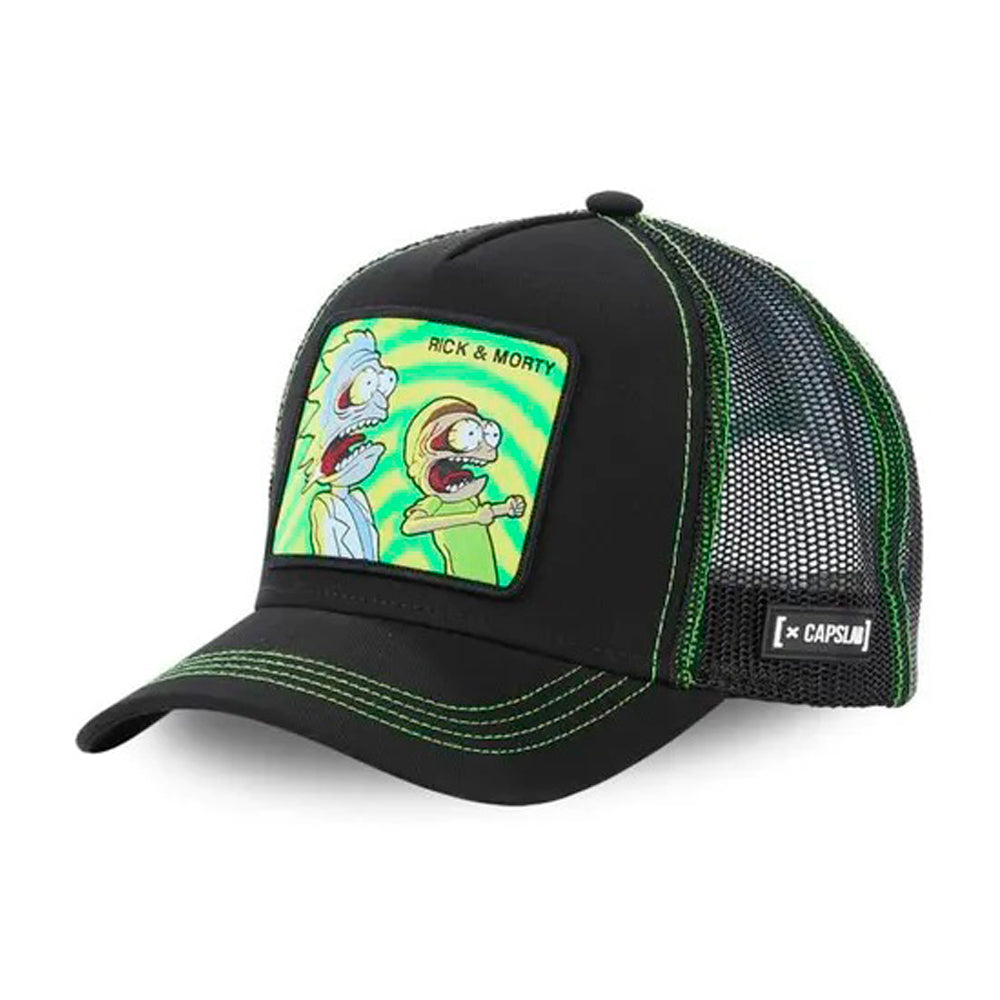 Capslab - Rick & Morty - Trucker/Snapback - Black