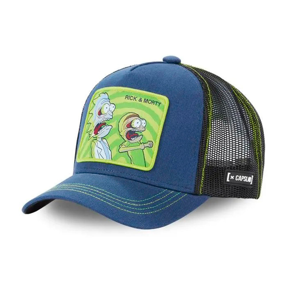 Capslab - Rick & Morty - Trucker/Snapback - Blue/Black