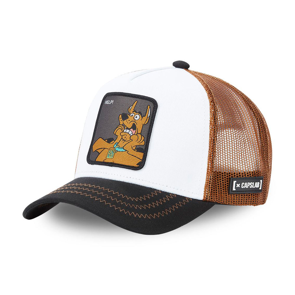 Capslab - Scooby Doo Help - Trucker/Snapback - Black/White/Bronze