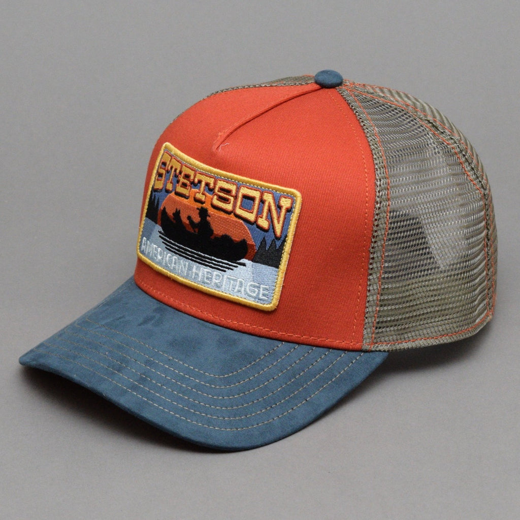 Stetson - Canoe - Trucker/Snapback - Red/Navy