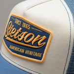 Stetson - Vintage - Trucker/Snapback - Blue/Off White