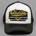 Stetson - American Heritage - Trucker/Snapback - Black/White