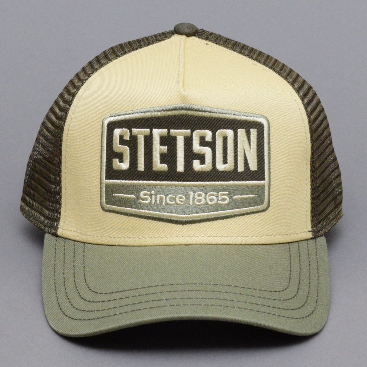 Stetson - Gasoline - Trucker/Snapback - Khaki/Beige