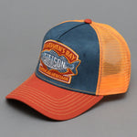 Stetson - Fishermen´s Bay - Trucker/Snapback - Navy/Orange