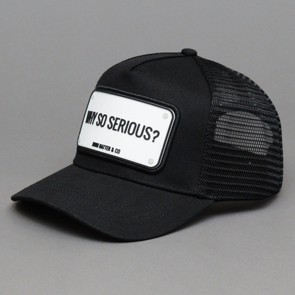 John Hatter - Why So Serious? The Rubber Edition - Trucker/Snapback - Black