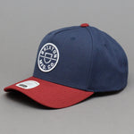 Brixton - Crest C MP - Snapback - Washed Navy/Island Berry