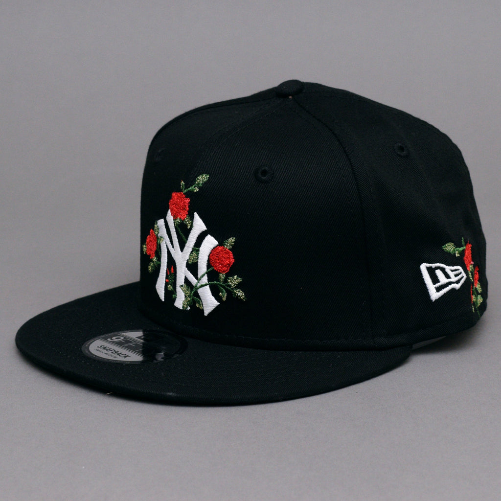 New Era - NY Yankees 9Fifty Flower - Snapback - Black/White