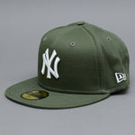 New Era - NY Yankees 59Fifty Essential - Fitted - Olive/White
