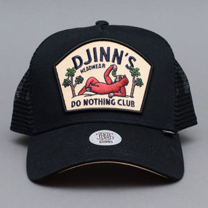 Djinns - HFT DNC Sloth - Trucker/Snapback - Black