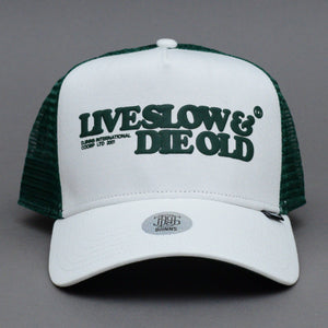 Djinns - HFT LSDO - Trucker/Snapback - White/Green