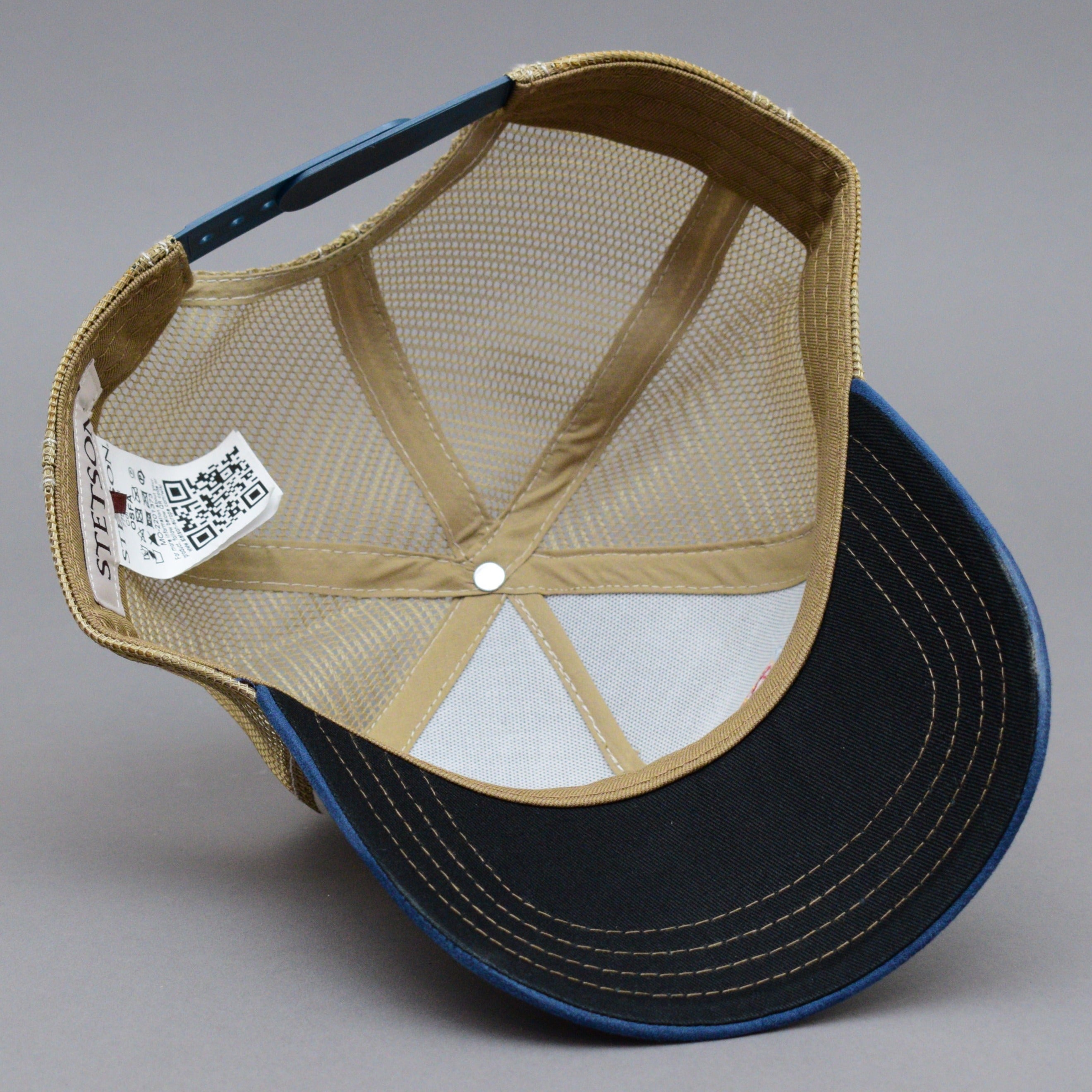 Stetson - Gambling Grifter - Trucker/Snapback - Beige/Navy