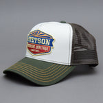 Stetson - New American Heritage - Trucker/Snapback - Olive/White/Brown