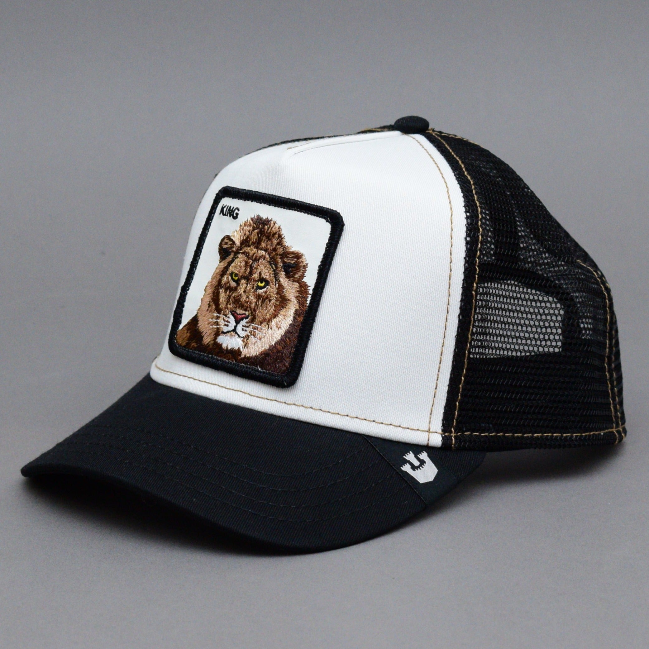 Goorin Bros - The King Lion - Trucker/Snapback - Black/White