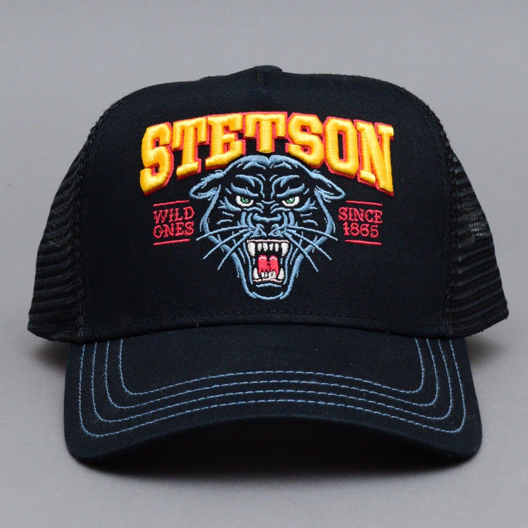 Stetson - Wild Ones - Trucker/Snapback - Black