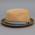 Stetson - Licano Toyo Pork Pie - Straw Hat - Brown