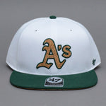 47 Brand - Oakland Athletics Corkscrew Captain - Snapback - White/Green