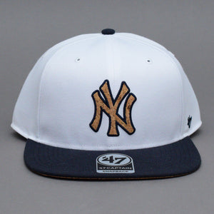 47 Brand - NY Yankees Corkscrew Captain - Snapback - White/Black