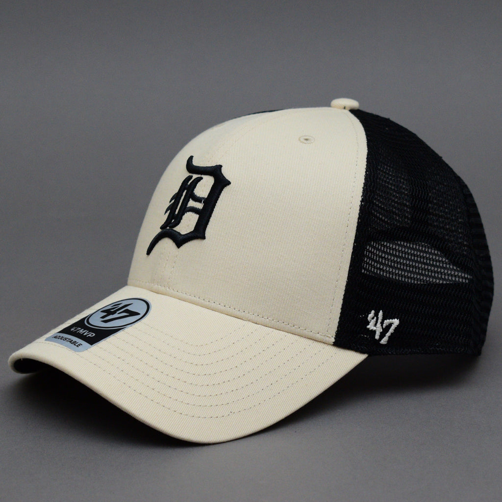 47 Brand - Detroit Tigers MVP Ballpark - Trucker/Snapback - Natural/Black