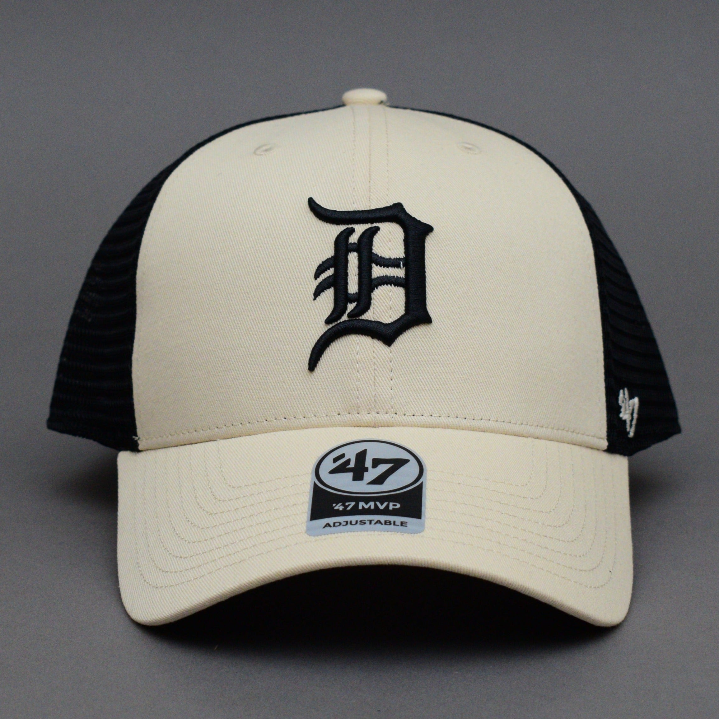 47 Brand - Detroit Tigers MVP Ballpark - Trucker/Snapback - Natural/Black