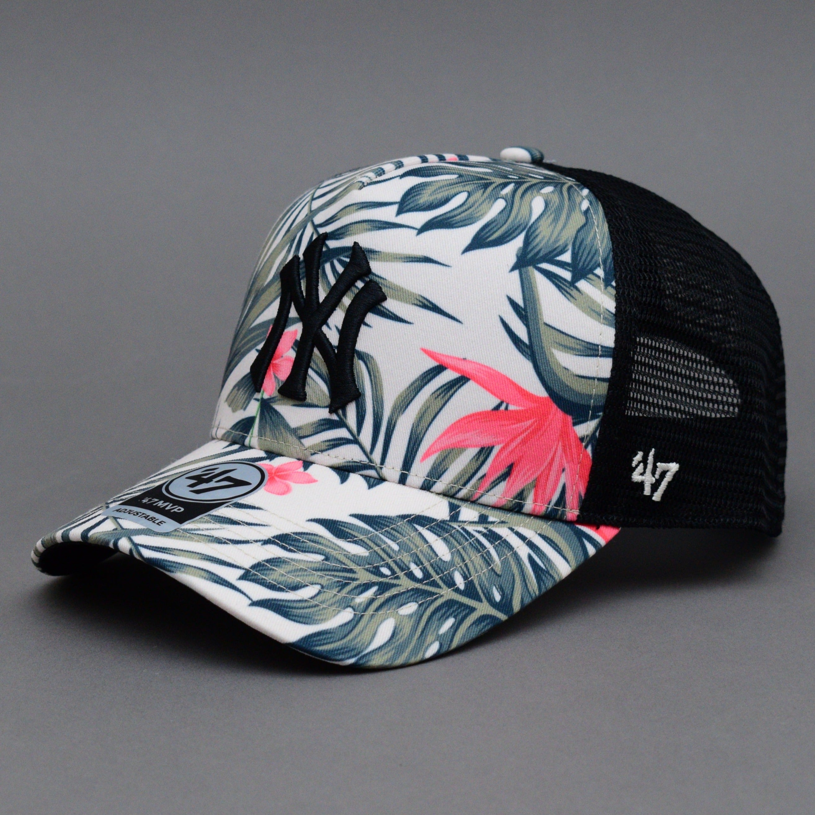 47 Brand - NY Yankees MVP Coastal Floral Snap - Trucker/Snapback - Coastal Floral