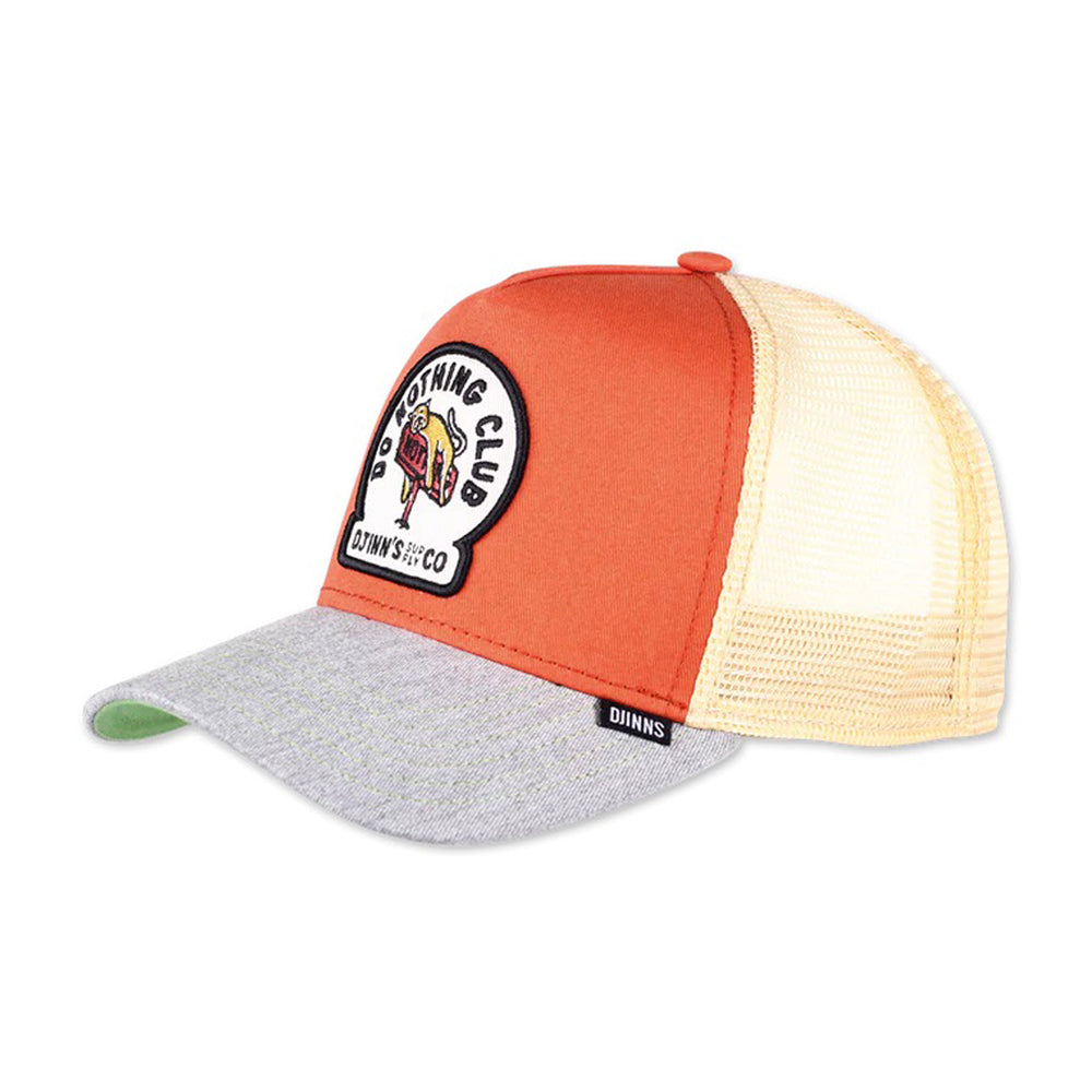 Djinns - HFT DNC New 1.1 - Trucker/Snapback - Orange/Heather Grey