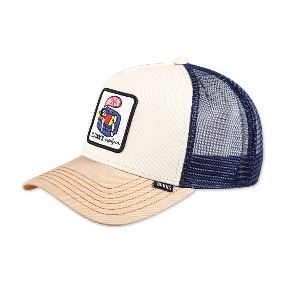 Djinns - HFT DNC New 1.2 - Trucker/Snapback - Cream/Khaki/Navy