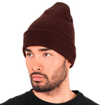 Yupoong - Fold Up Beanie - Brown