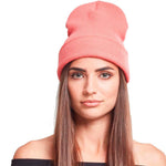 Yupoong - Fold Up Beanie - Coral