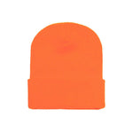 Yupoong - Fold Up Beanie - Safe Orange