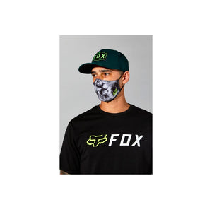 Fox - Tie Dye - Face Mask - Black/Grey