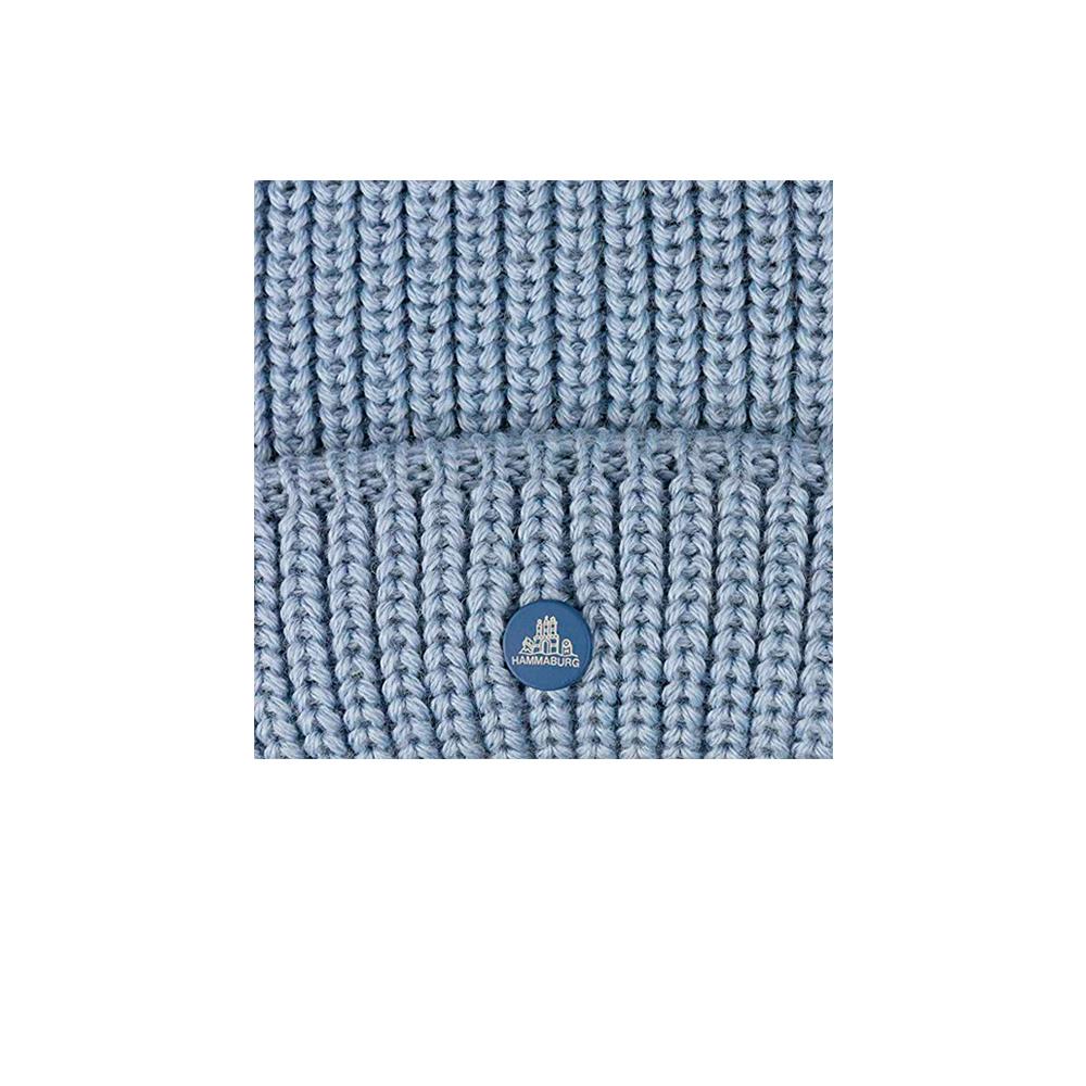 Hammaburg - Docker Knit - Beanie - Light Blue