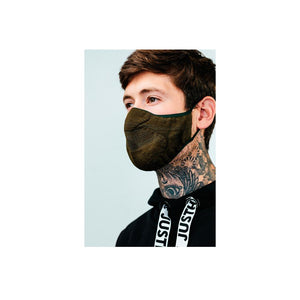 Hype - Adult Tech Knit - Face Mask - Brown Melange