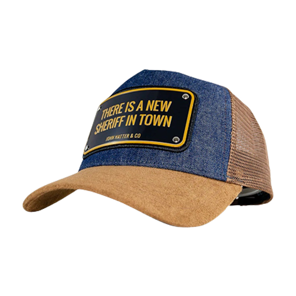 John Hatter - There is a New Sheriff in Town - Trucker/Snapback - Navy/Brown