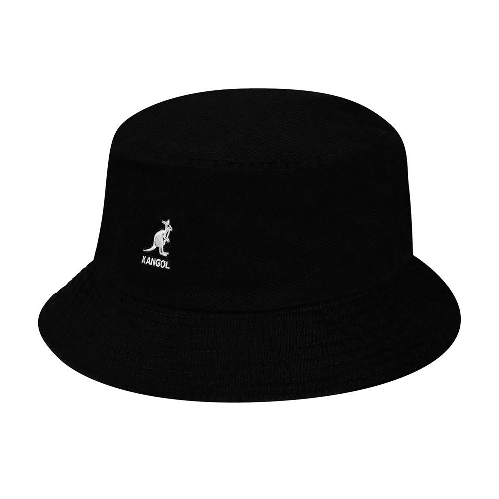 Kangol - Washed - Bucket Hat - Black