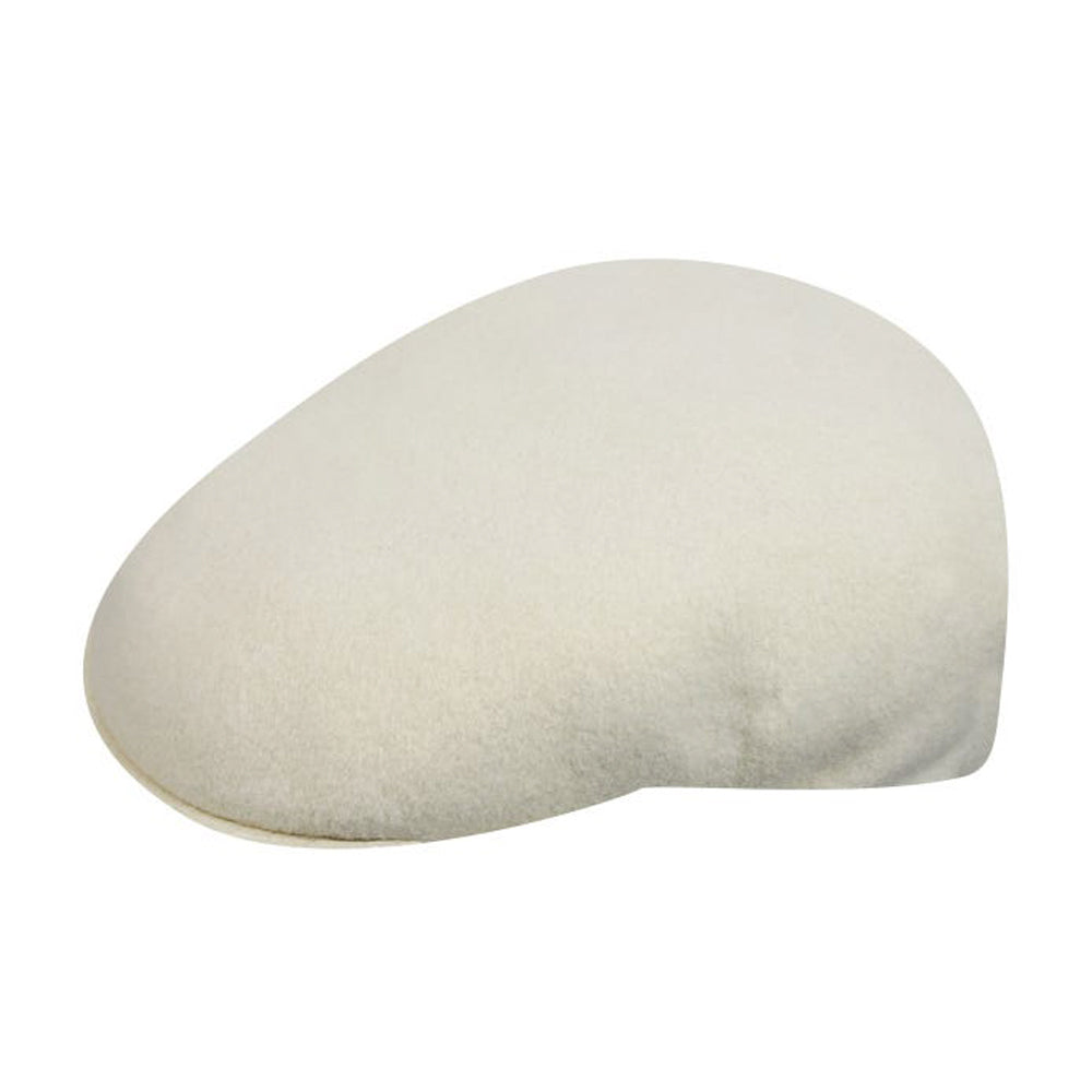 Kangol - Wool 504 - Sixpence/Flat Cap - White