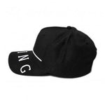 King Apparel - Leyton Curved Peak - Snapback - Black